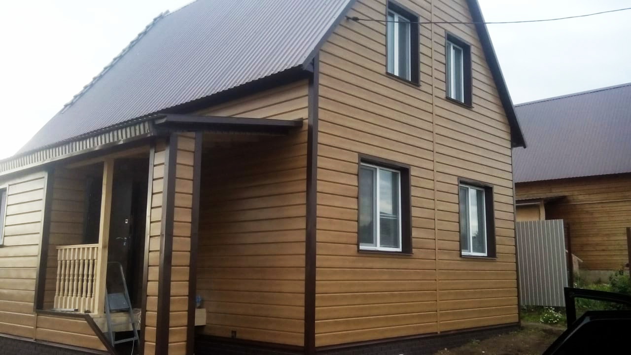 Монтаж металлического сайдинга