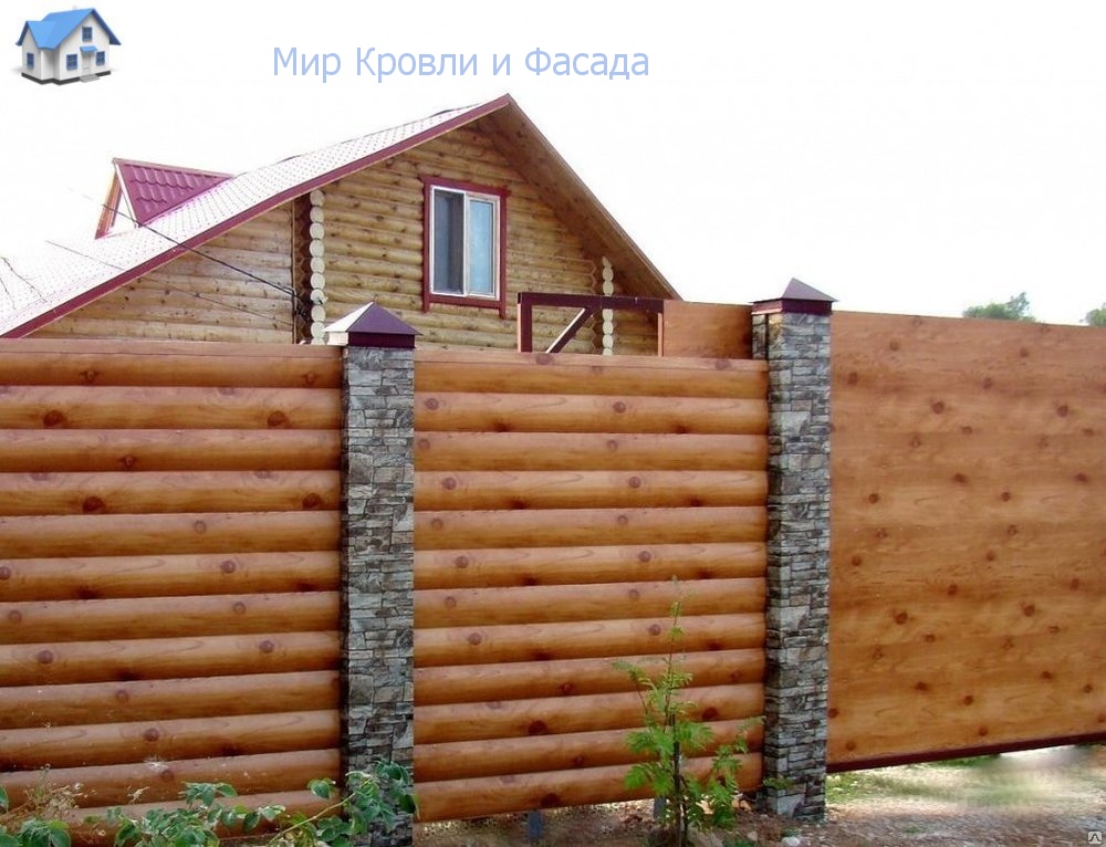 Забор под дерево в Уфе