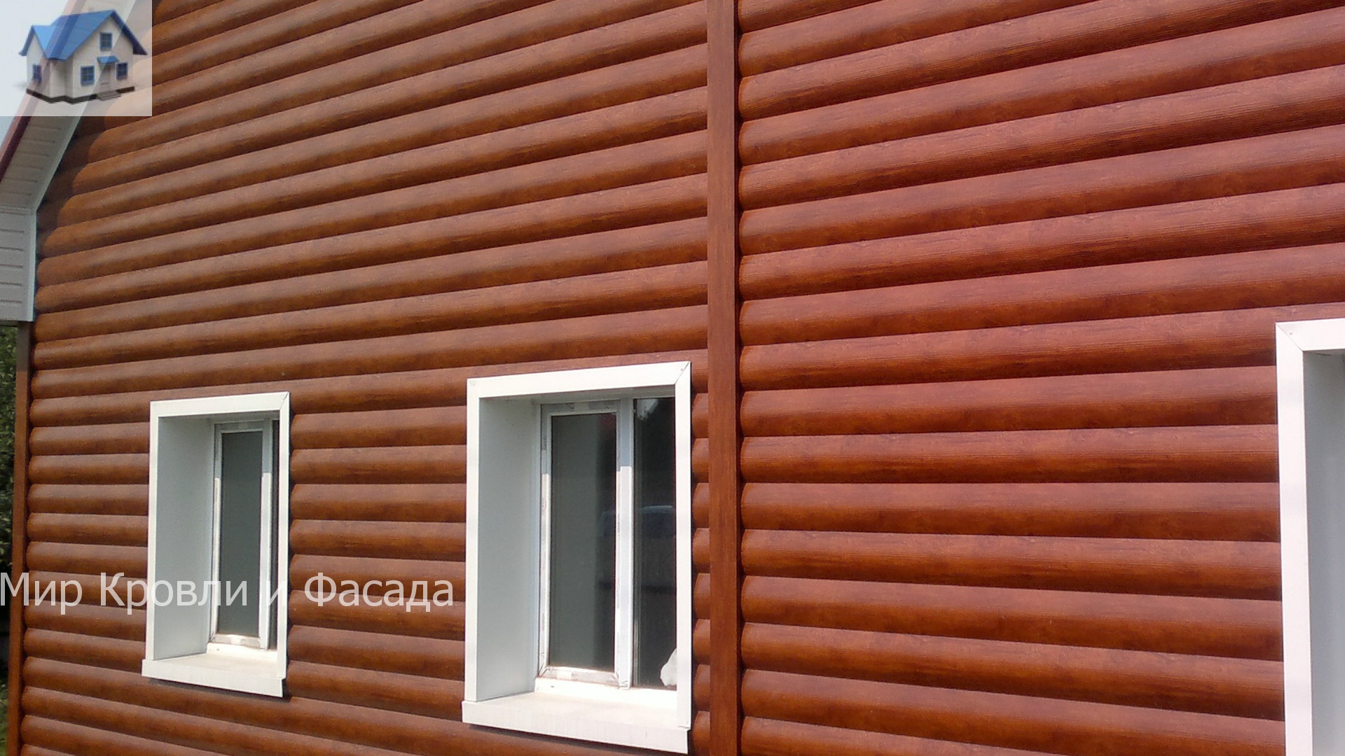 Woodstock Ecosteel МеталлПрофиль сайдинг бревно